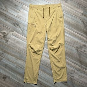REI Co-op Trailmade Men’s Hiking Trail Pants 34x32 Tan